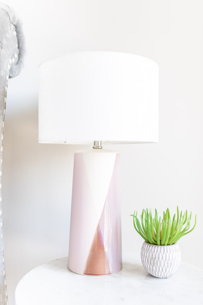 pretty pink desk lamp