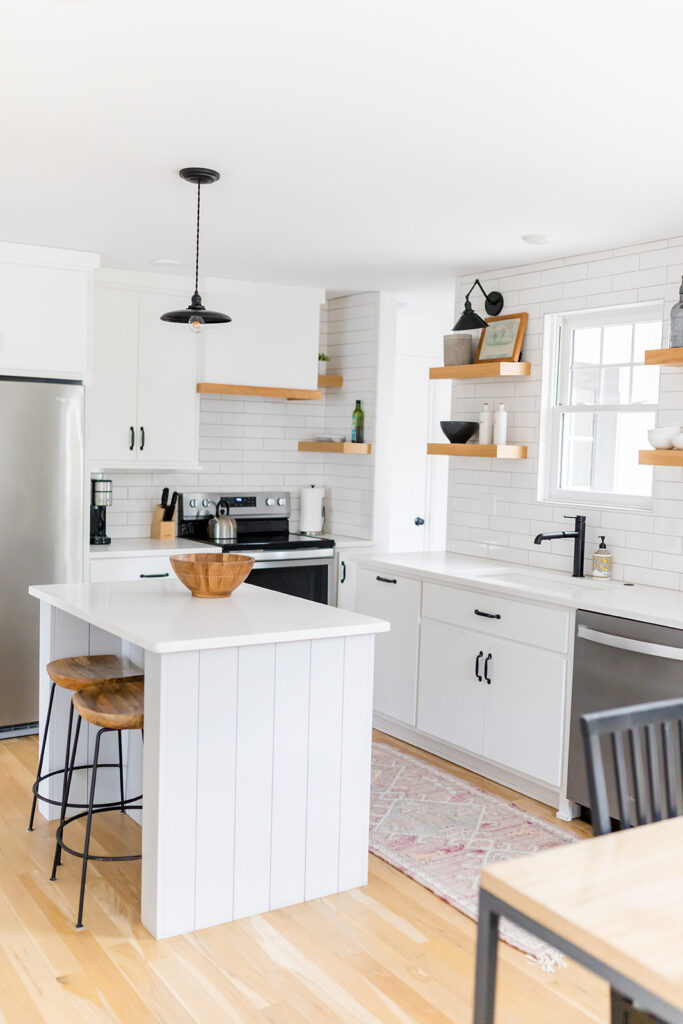 clean and modern kitchen